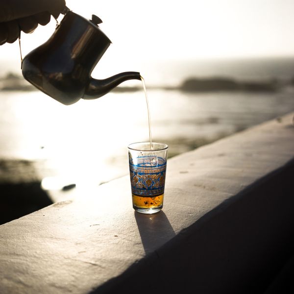 thé à la menthe à essaouira